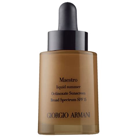 Sephora Giorgio Armani Maestro Liquid Summer Spf 15 Bronzer Makeup