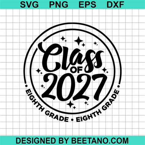 Class Of 2027 Svg Senior 2027 Svg Graduation Svg