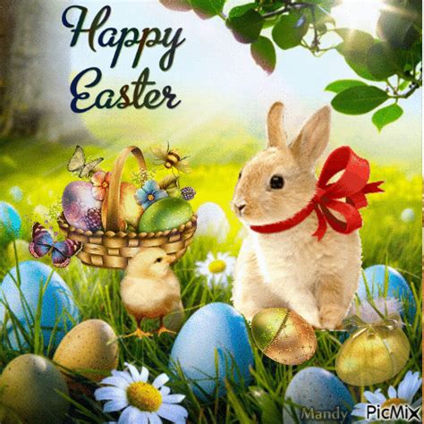 On this page, you'll find lots of easter bunnies and chicks, overflowing easter baskets, christian and religious pictures, spring flowers, and patterned easter eggs. Blinking Happy Easter Bunny Pictures, Photos, and Images ...