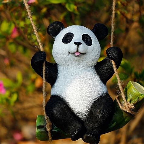 Panda Garden Sculptures Best Panda Sculptures For Garden Decor