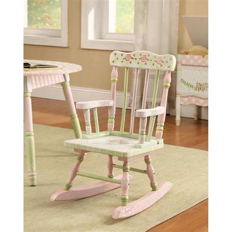 Sublime shabby chic vintage chair decorating ideas 2012. Shabby Chic Floral Rocking Chair