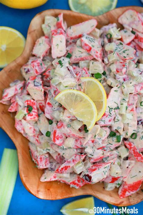 Crab Salad Recipe Minutes Meals
