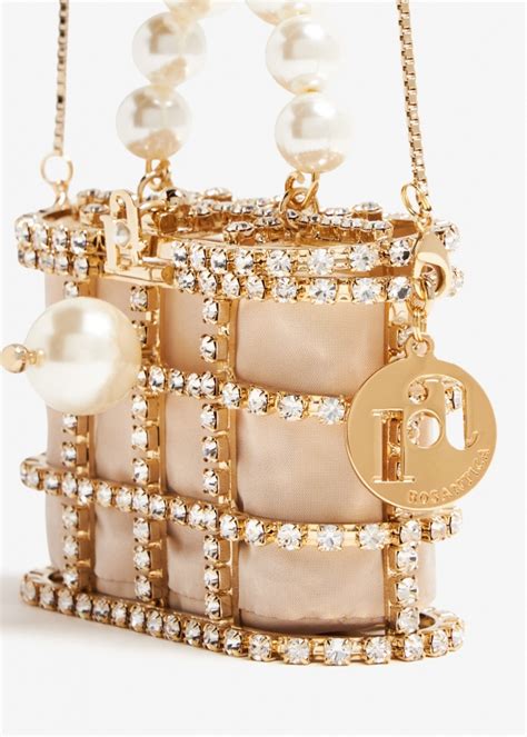 Rosantica Holli Pocket Bag For Women Gold In UAE Level Shoes