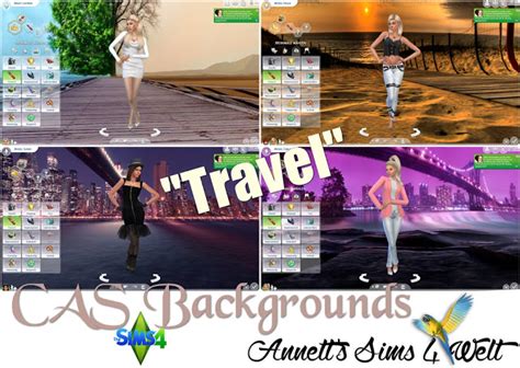 Travel Cas Backgrounds At Annetts Sims 4 Welt Sims 4 Updates