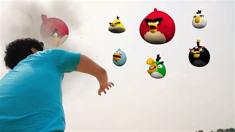 Angry Birds In Real Life Youtube