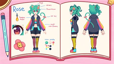 rosedoodle and beepu reference sheets rosedoodle