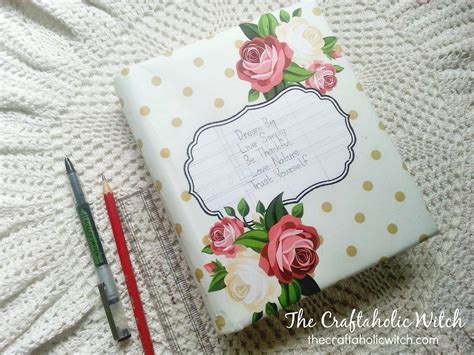 Daily Journal Cover Printable The Craftaholic Witch
