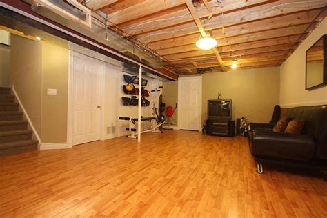 Love It In Contrast With Wood Best Flooring For Basement