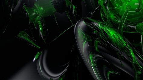 Black Green Shards Wallpapers Wallpaper Cave