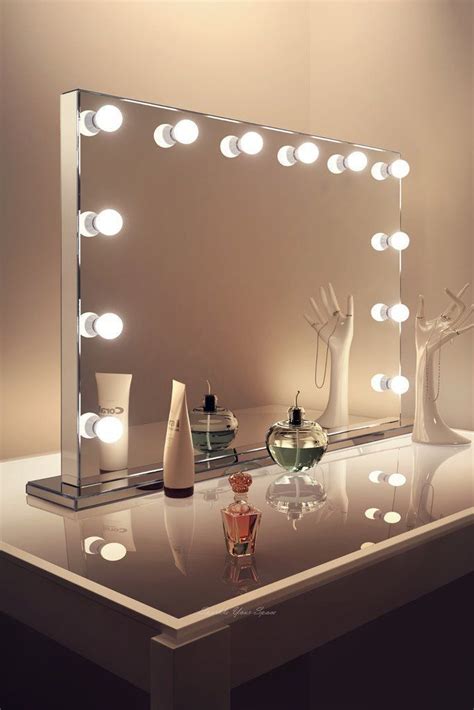 BUDGET FRIENDLY DIY VANITY MIRROR IDEAS DIY Vanity Mirror With LED Lights Hollywood