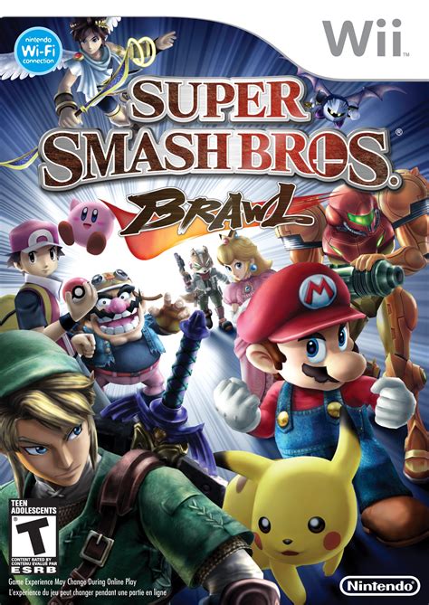 Super Smash Bros Brawl Original Nintendo Wii Game