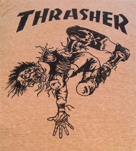 Thrasher Skate Art