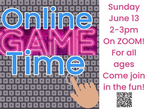 Online Game Time Brook Hill United Methodist Church