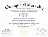 University Degree Template Download Images