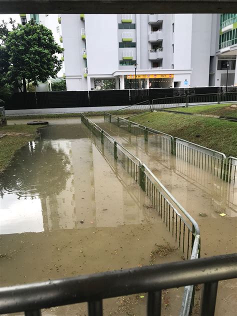 The national weather service issued a flash flood watch for the entire city today, which is in effect from noon through late tonight. Heavy rains cause flash floods in Singapore, News - AsiaOne
