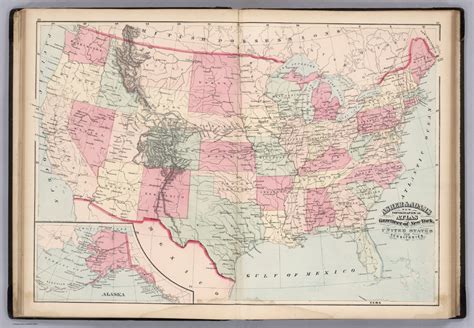 United States And Territories David Rumsey Historical Map Collection