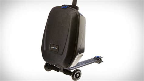 This Micro Suitcase Scooter Might Even Make Airports Fun