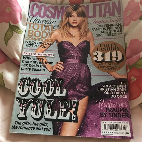 Taylor Swift Cosmopolitan Magazine From December Depop