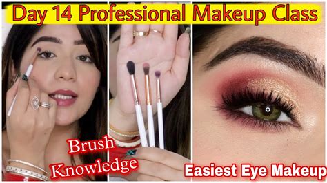 learn eye makeup day 14 free professional makeup class online makeup course youtube