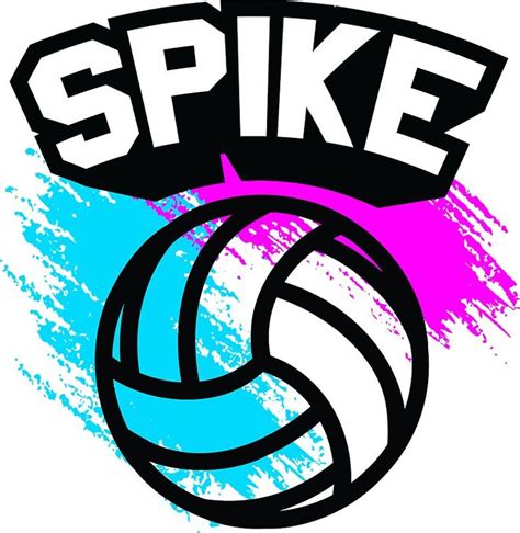 Spike Volleyball Sticker By José Ricardo Spike Volleyball Volleyball