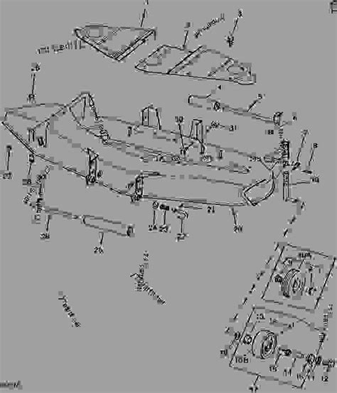 John Deere 160 Mower Deck Parts Diagram Diagram For You