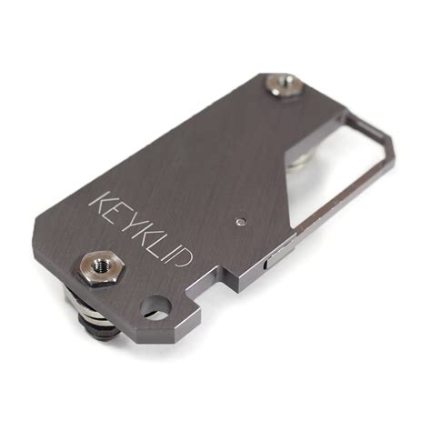 Keyklip Gun Metal Key Disk Co Touch Of Modern