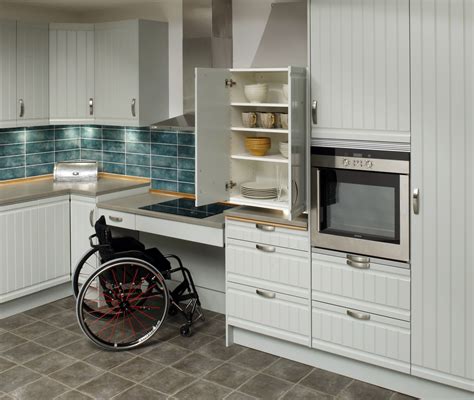 A Universal Designed Kitchen Should Contain Moveable Cabinets And Cook