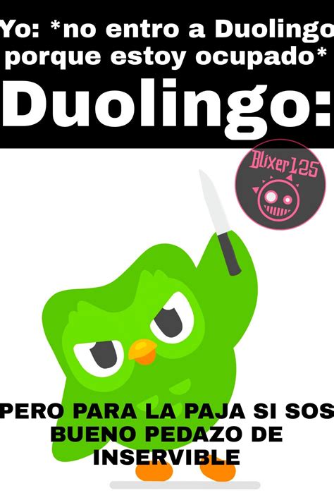 Duolingo No Te Enojes Meme Subido Por Blixer125 Memedroid