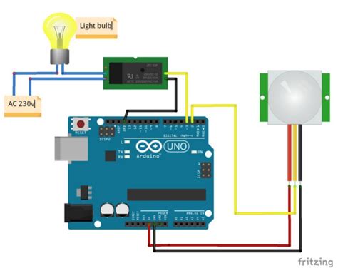 Lampu Otomatis Menggunakan Sensor Pir Dan Arduino Uno Final Project My Xxx Hot Girl