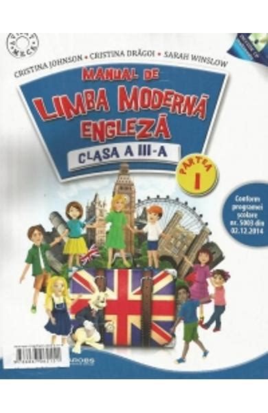 Limba Moderna Engleza Clasa 3 Manual Cd Cristina Johnson