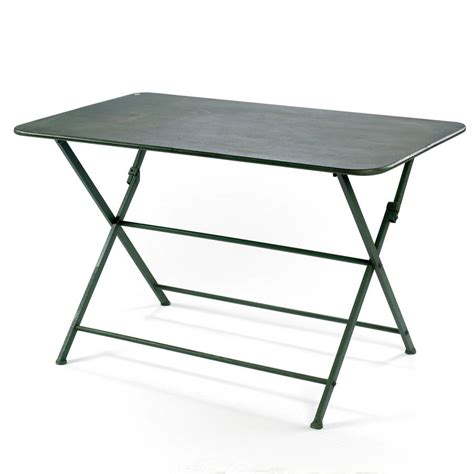 Folding Metal Garden Table By Out There Exteriors