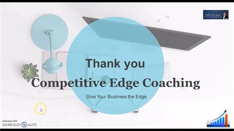 Competitive Edge Coaching Youtube