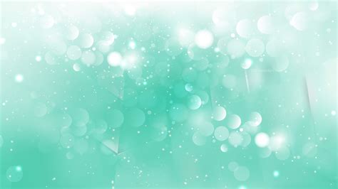 🔥 Download Abstract Mint Green Bokeh Background Vector By Travisl