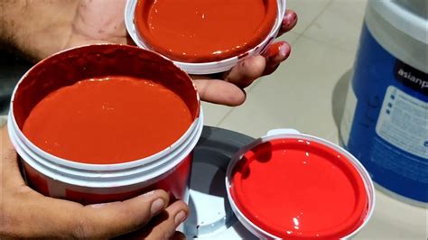 Filling Colorant In Tinting Machine L Asian Paints Colour Mixing