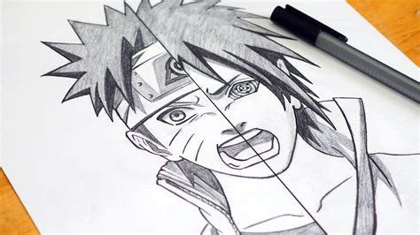 Drawing Naruto And Sasuke Uchiha Naruto Anime Series Youtube
