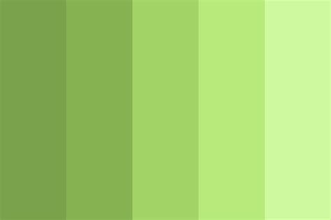 Green White Color Palette