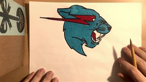 How to draw mr beast. How to draw the Mr Beast logo - YouTube