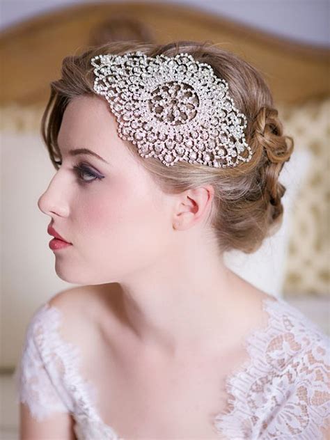 57 Elegant Art Deco Bridal Headpieces Weddingomania