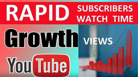 How To Grow Your Youtube Channel Easily A Rapid Boost In Subscribers