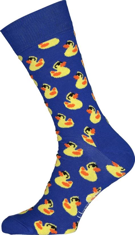 Happy Socks Rubber Duck Sock Unisex Sokken Unisex Maat 36 40