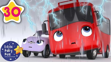 My Little Red Bus And The Storm Go Buster Baby Songs More Nursery