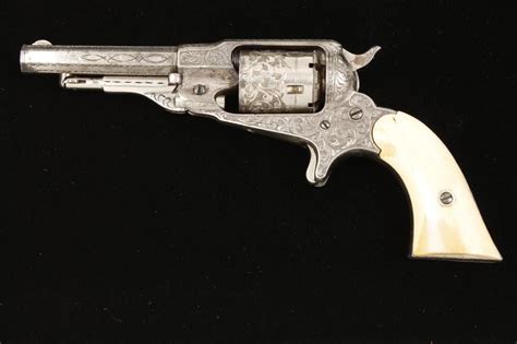 Remington New Model Pocket Revolver Converted From Percussion To 32