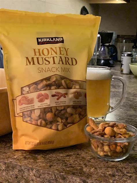 New Snack I Bought Today Kirkland Honey Mustard Snack Mix Costco
