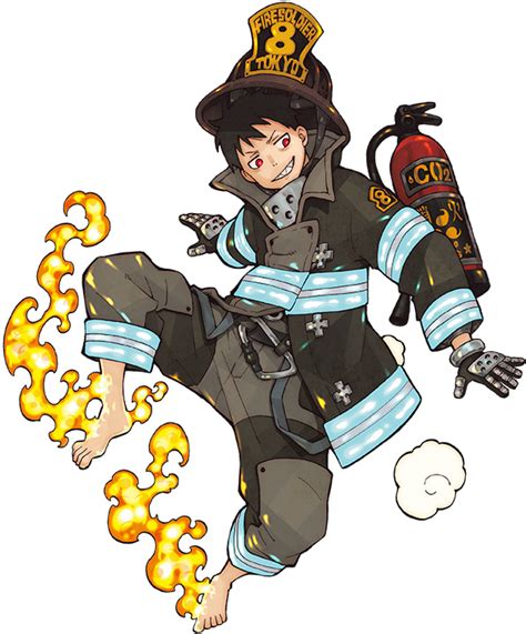 Shinra Kusakabe Fire Brigade Of Flames Wiki Fandom