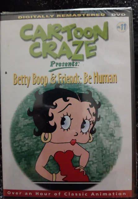 Cartoon Craze Presents Betty Boop And Friends Be Human Dvd 2004