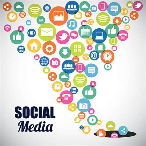 Royalty Free Social Media Clip Art Vector Images And Illustrations Istock