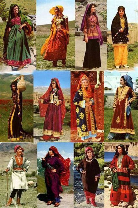 Afghan Fashion Pashtun Costume Tribal Folk Costume Ethnic Fashion
