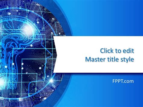Free Machine Learning Powerpoint Template Free