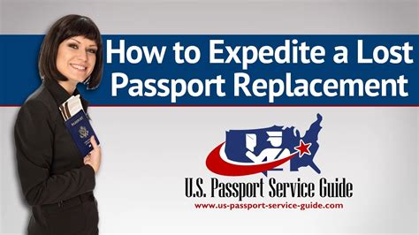 how to expedite a lost passport replacement youtube