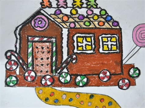 Since i've already had one christmas celebration, i can share this gift that i gave my parents. How to Draw a Gingerbread House (with Pictures) - wikiHow